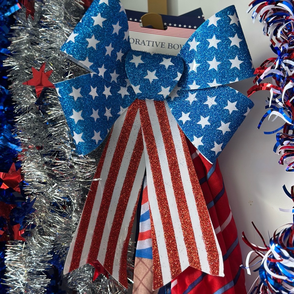 Patriotic Decorations American Flag Decor 4th of July Decorations Red White Blue